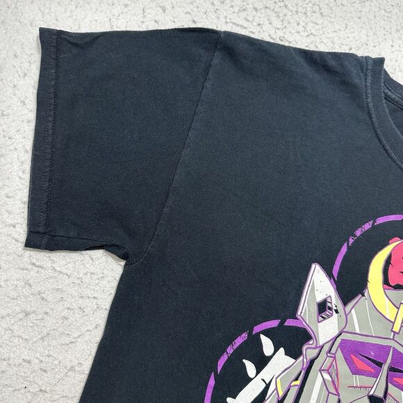 Transformers Galvatron Men's Large Short Sleeve Black Graphic T Shirt Cotton - Picture 5 of 11